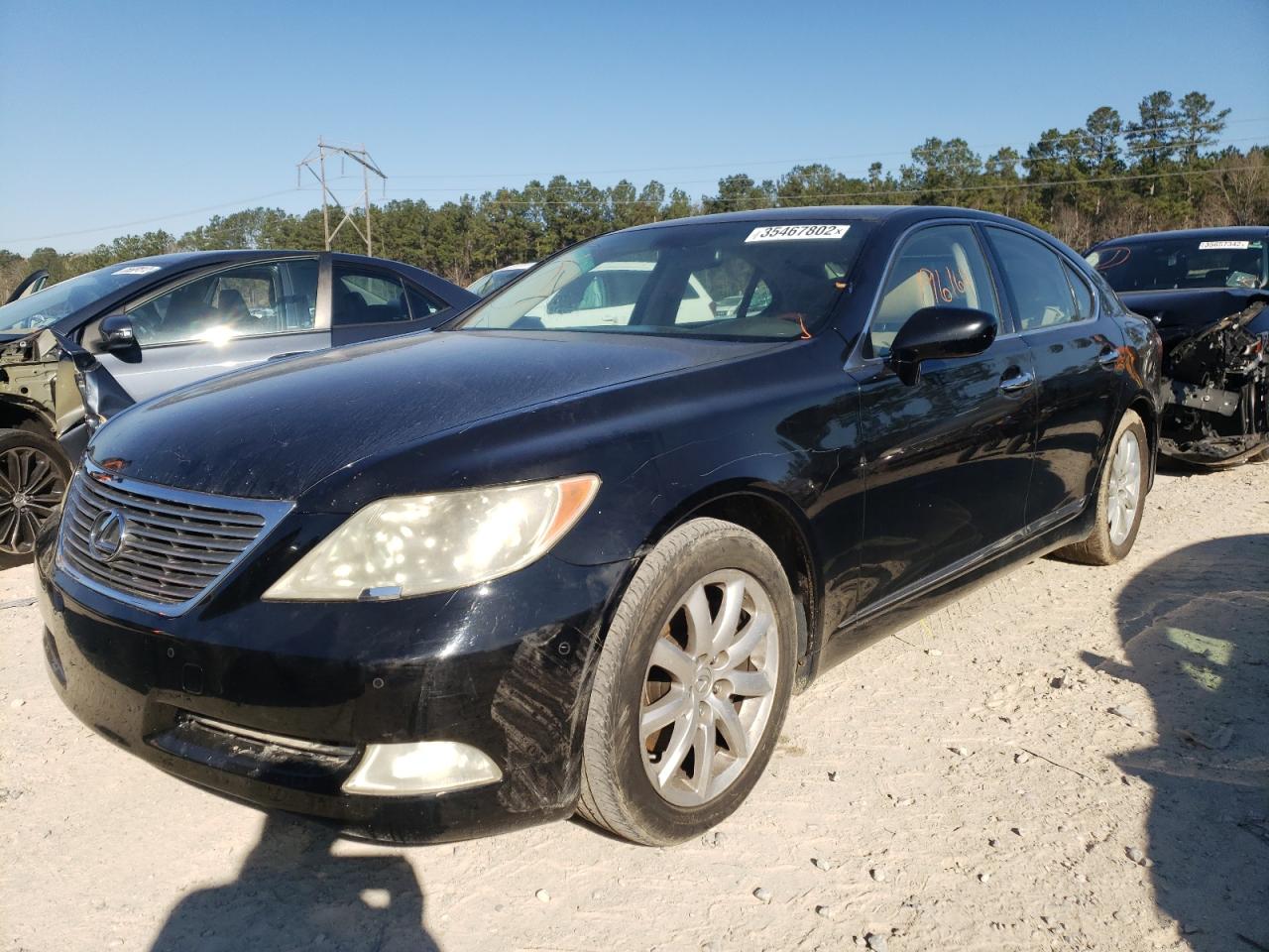 Photo 2 from auction – 2008 LEXUS LS 460 with VIN JTHBL46F185056044