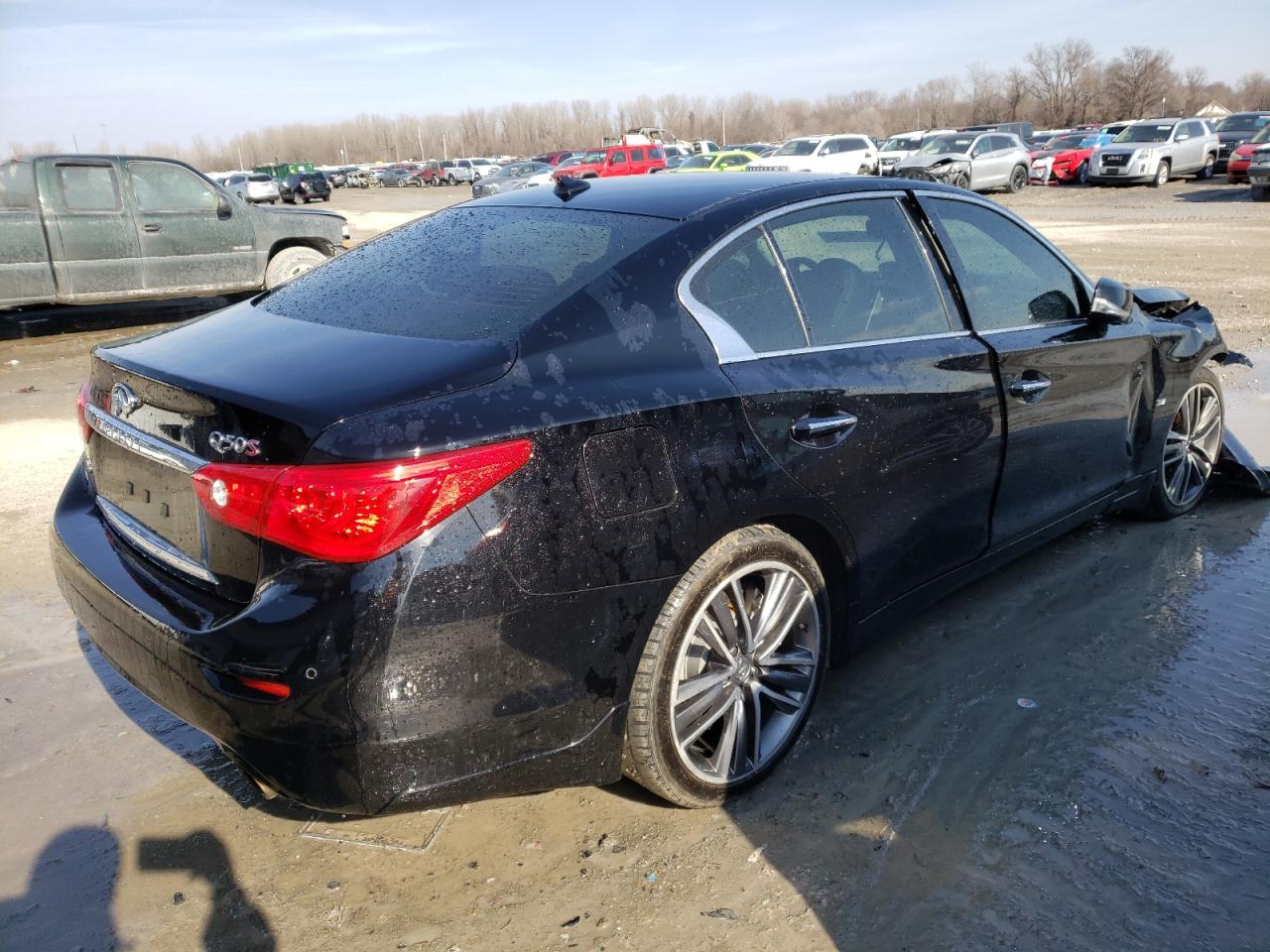 Photo 4 from auction – 2015 INFINITI Q50 BASE with VIN JN1BV7AR1FM395214