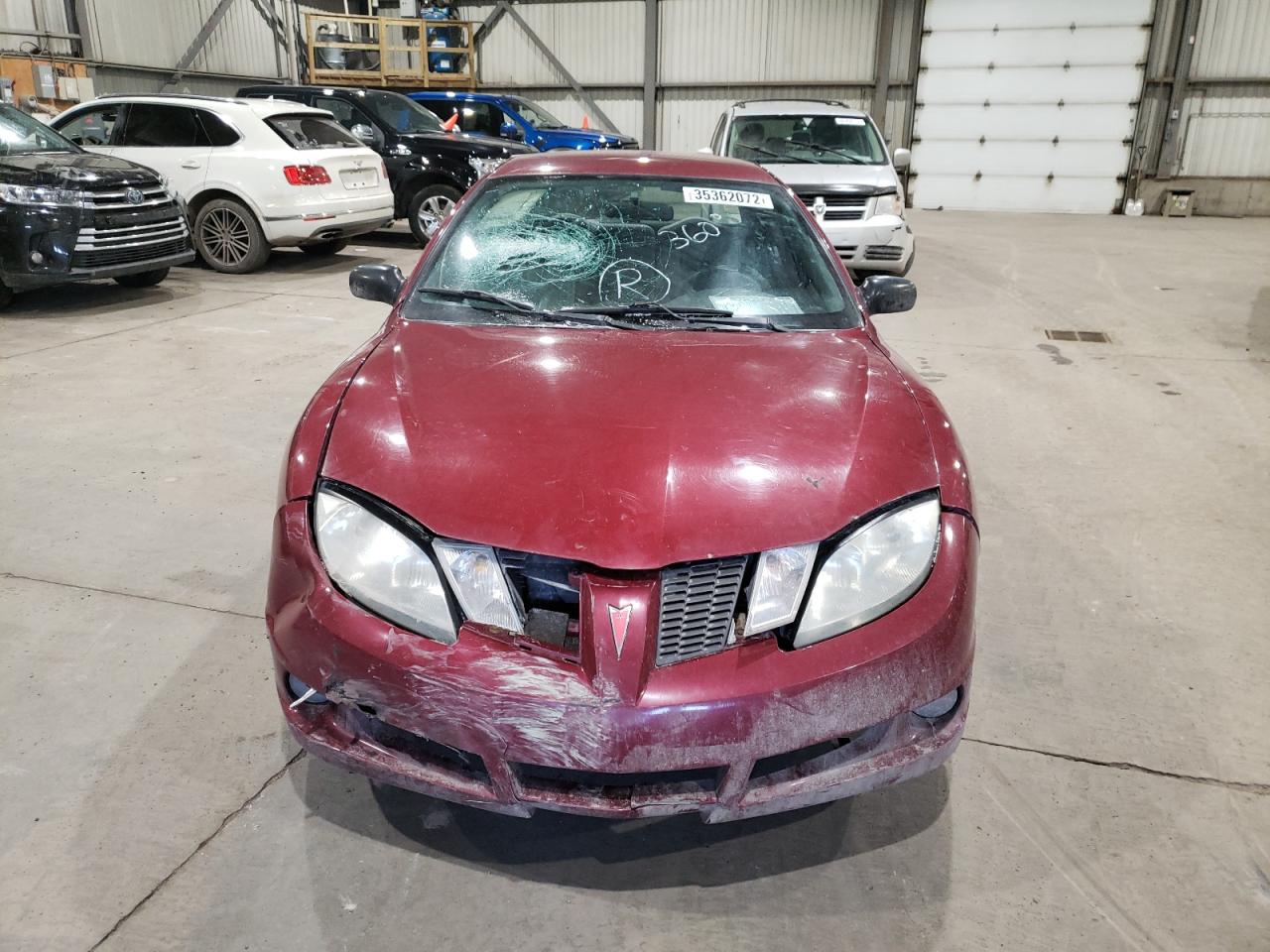 Photo 9 from auction – 2005 PONTIAC SUNFIRE SL with VIN 3G2JB52F85S122171