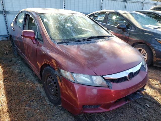HONDA CIVIC LX 2009 with VIN 2HGFA16529H516063 - Photo from auction