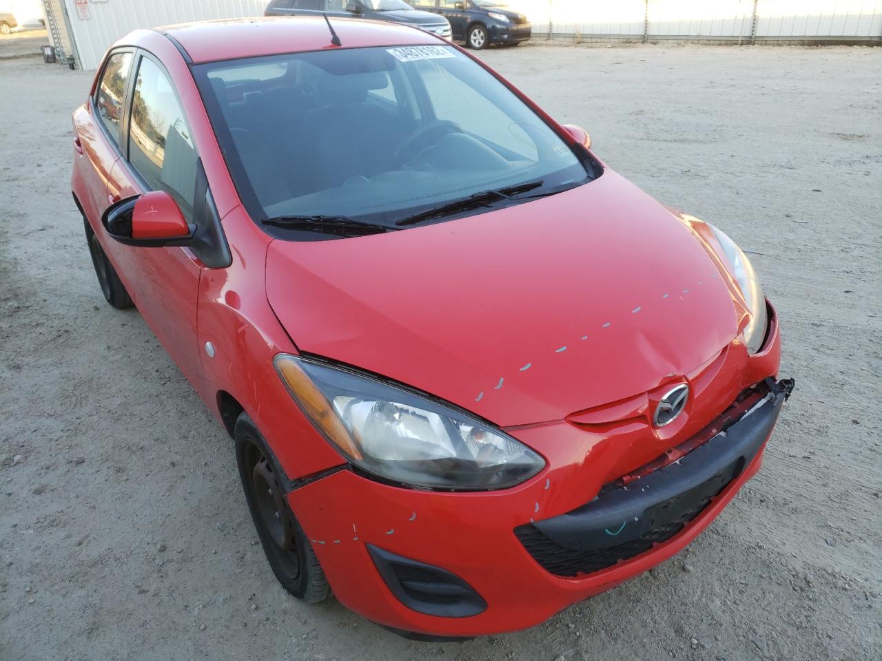 MAZDA MAZDA2 2013 with VIN JM1DE1KY2D0156476 - Photo from auction