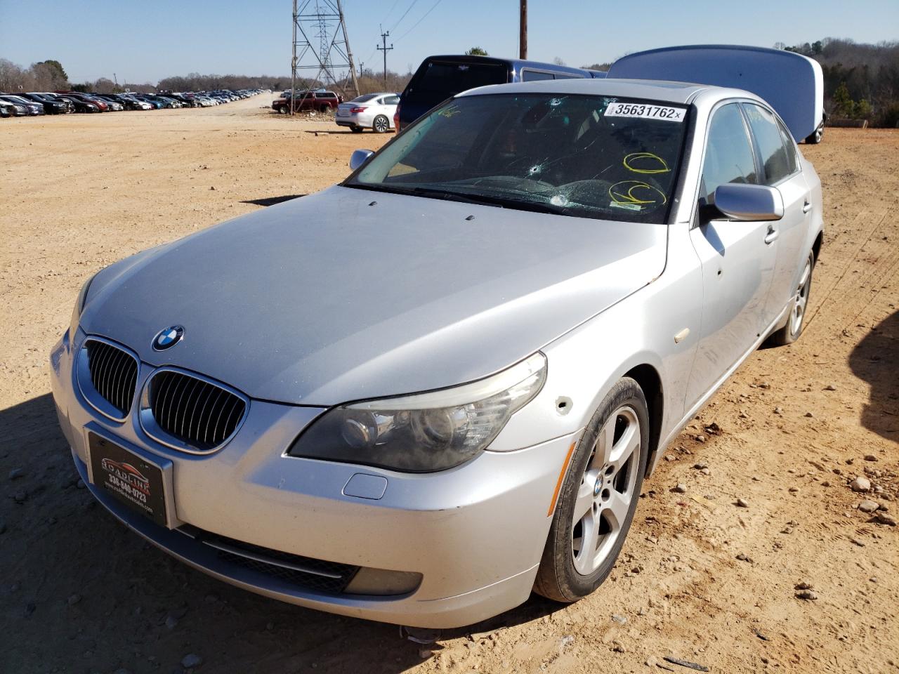 Photo 2 from auction – 2008 BMW 535 XI with VIN WBANV93538CW56767