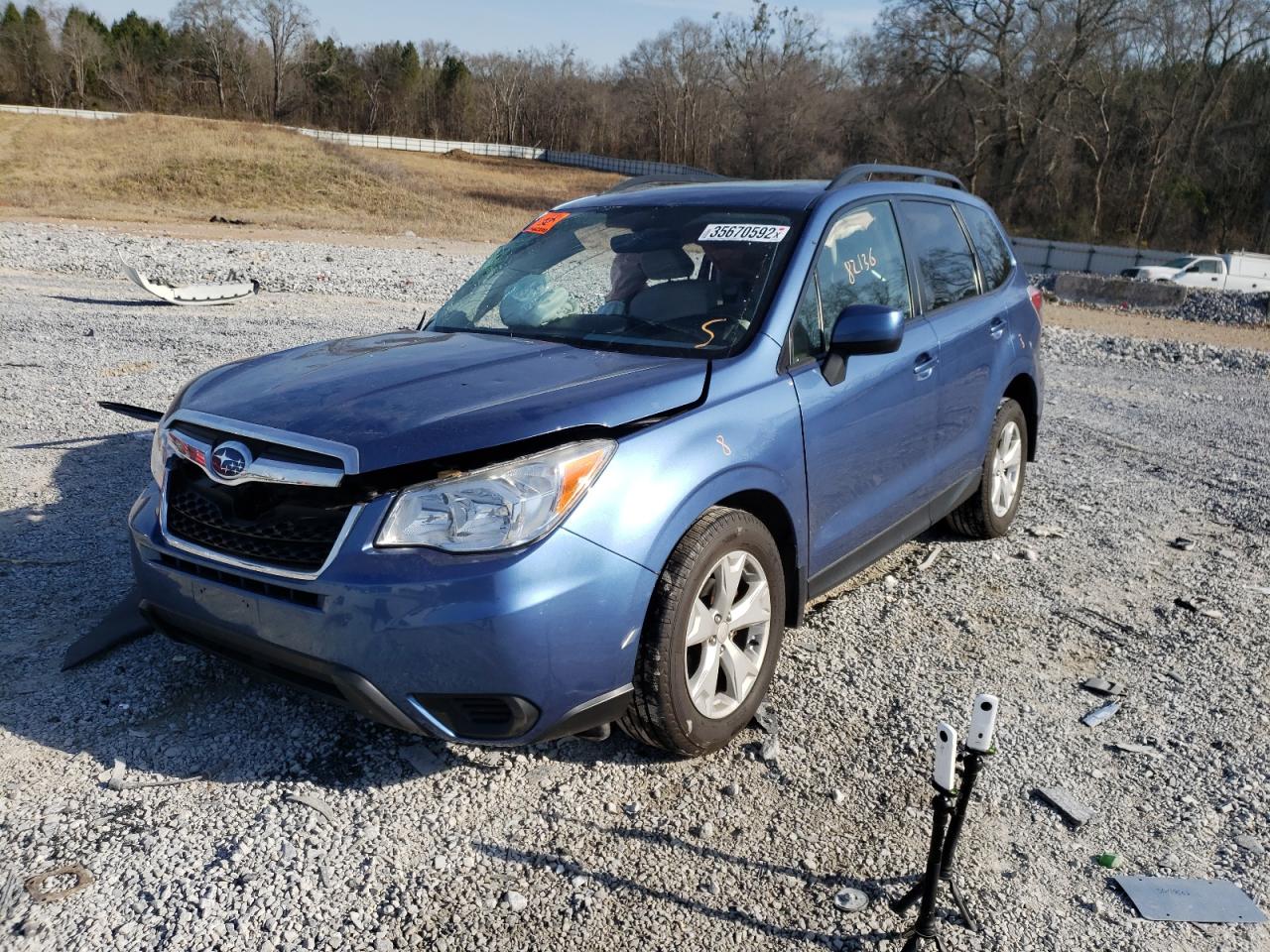 Photo 2 from auction – 2015 SUBARU FORESTER 2 with VIN JF2SJADC5FH524076