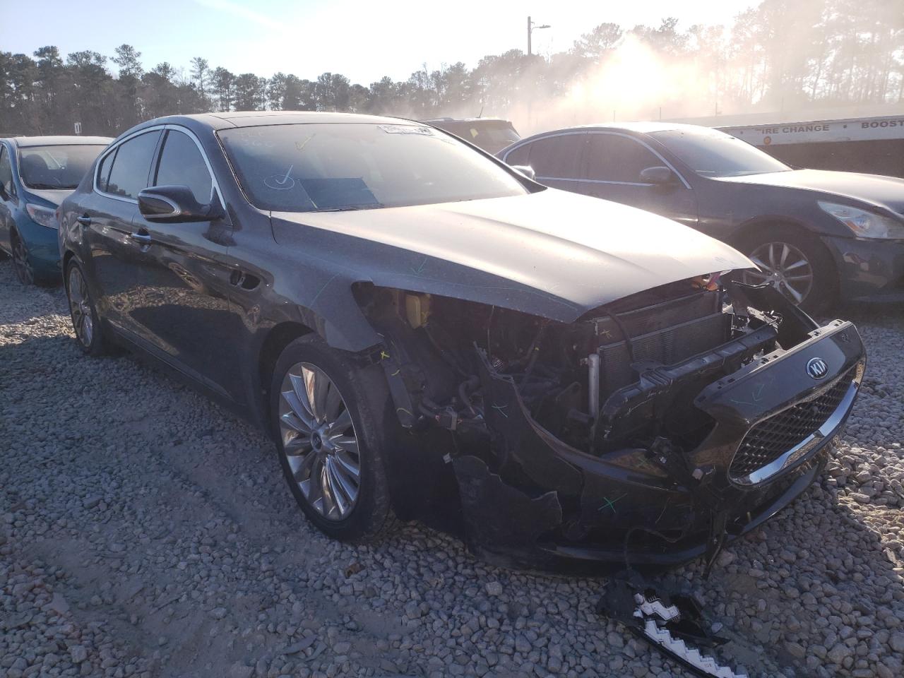 KIA K900 2015 with VIN KNALW4D45F6022207 - Photo from auction