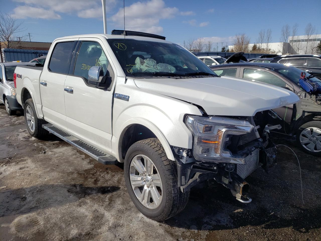 FORD F150 SUPER 2020 with VIN 1FTEW1E43LFC60447 - Photo from auction