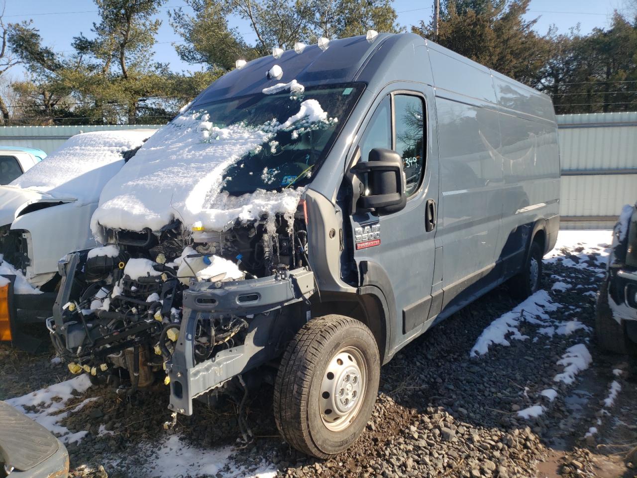Photo 2 from auction – 2019 RAM PROMASTER with VIN 3C6URVJG5KE551865