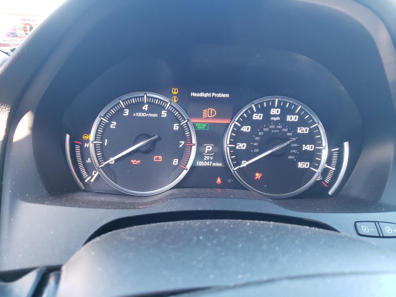 Photo 8 from auction – 2015 ACURA MDX TECHNO with VIN 5FRYD4H44FB001473