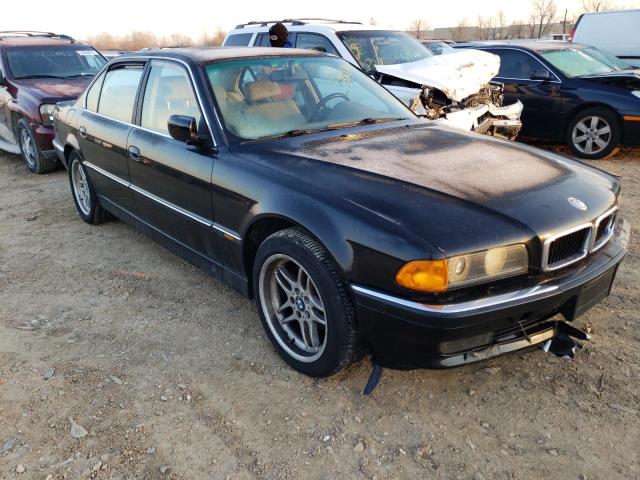 BMW 740IL 1997 with VIN WBAGJ8323VDL44202 - Photo from auction