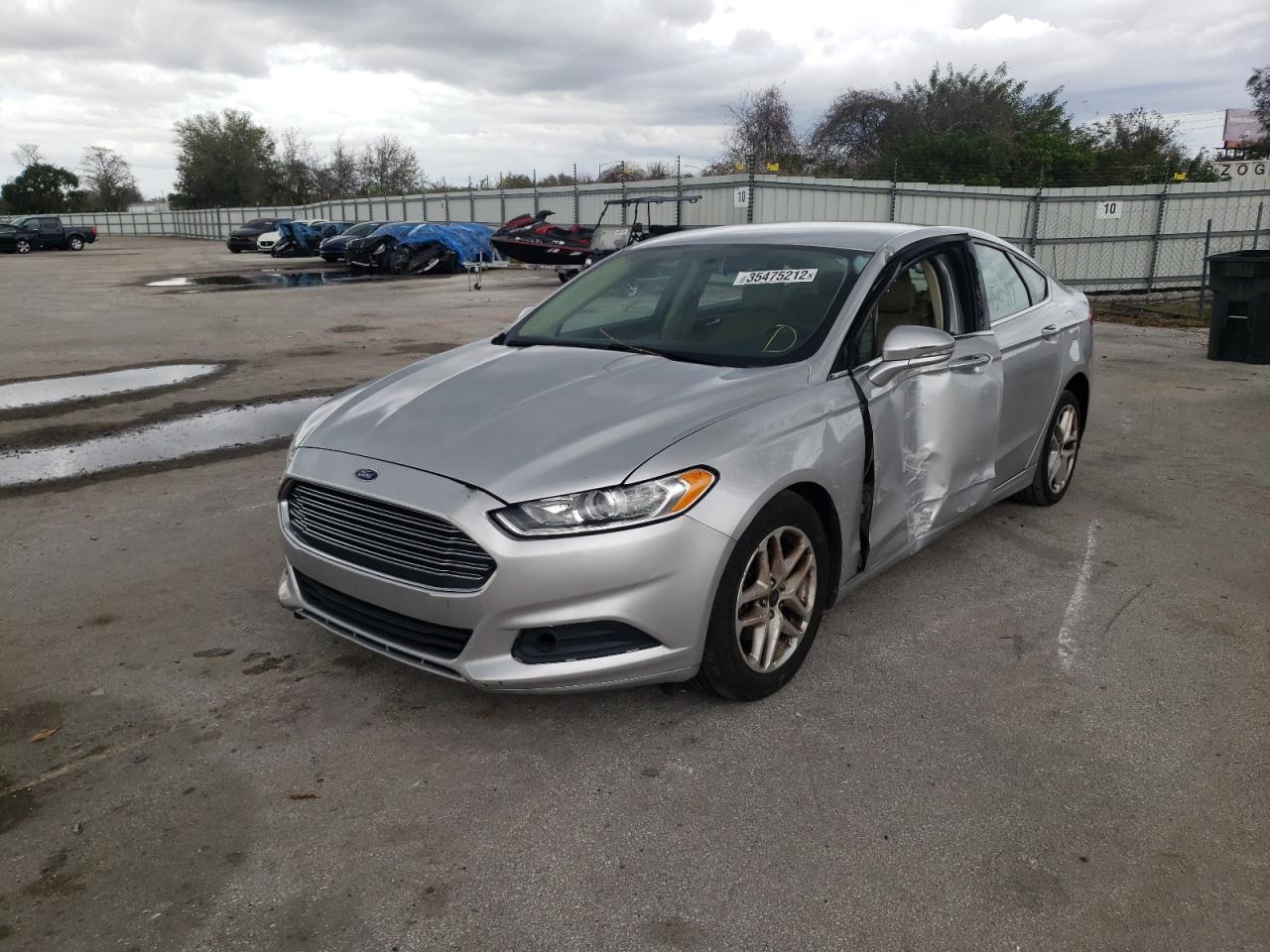 Photo 2 from auction – 2016 FORD FUSION SE with VIN 3FA6P0H77GR284833