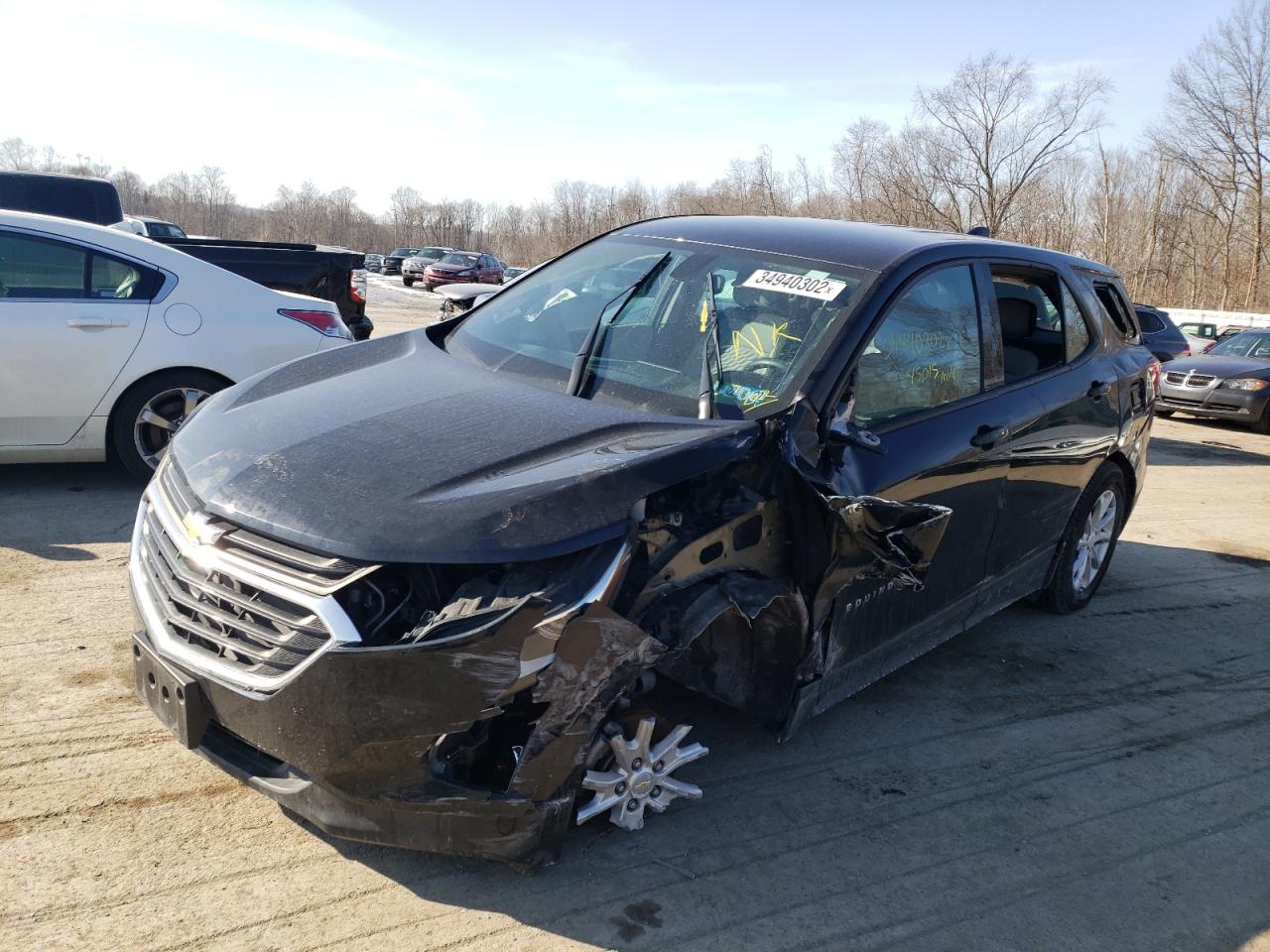 Photo 2 from auction – 2018 CHEVROLET EQUINOX LS with VIN 2GNAXREV8J6339579
