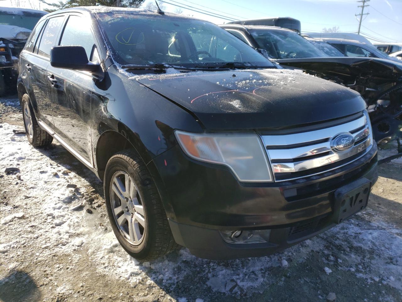 FORD EDGE SEL 2008 with VIN 2FMDK48C98BA74041 - Photo from auction