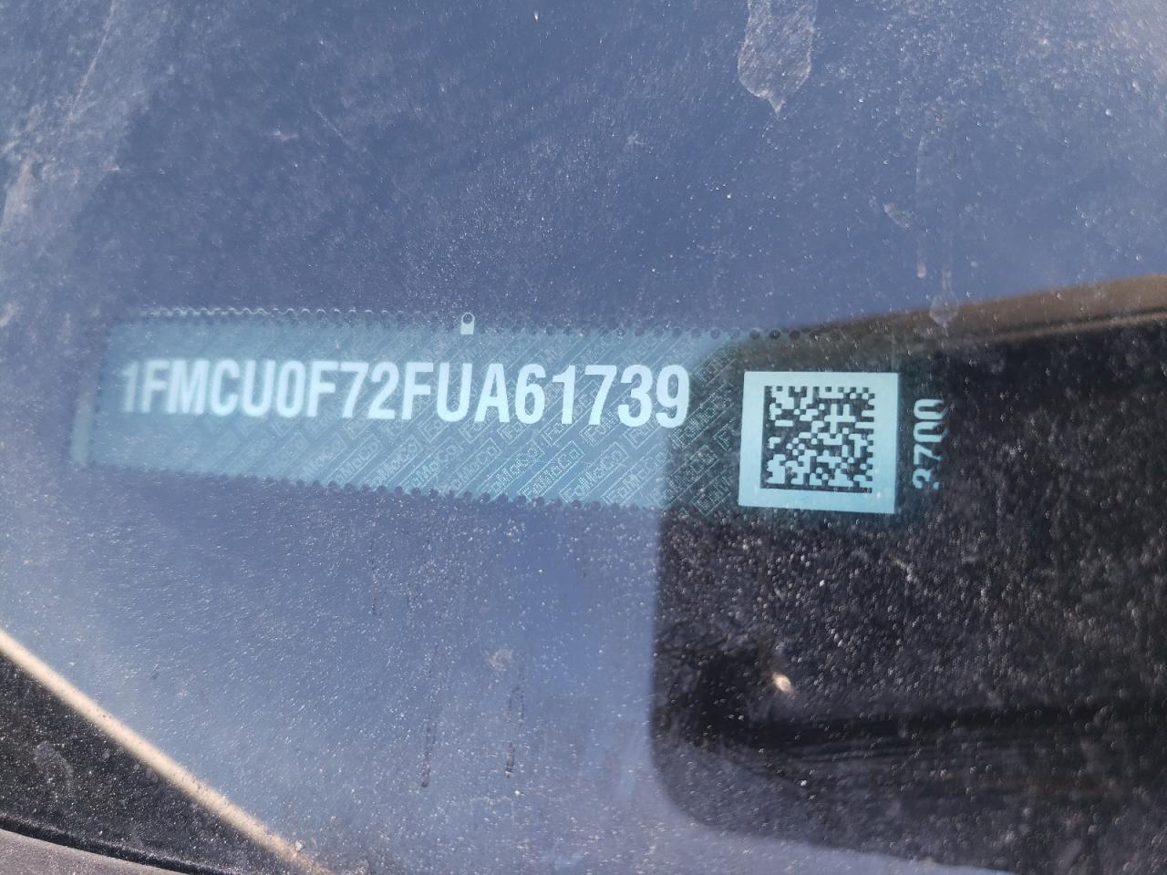Photo 10 from auction – 2015 FORD ESCAPE S with VIN 1FMCU0F72FUA61739