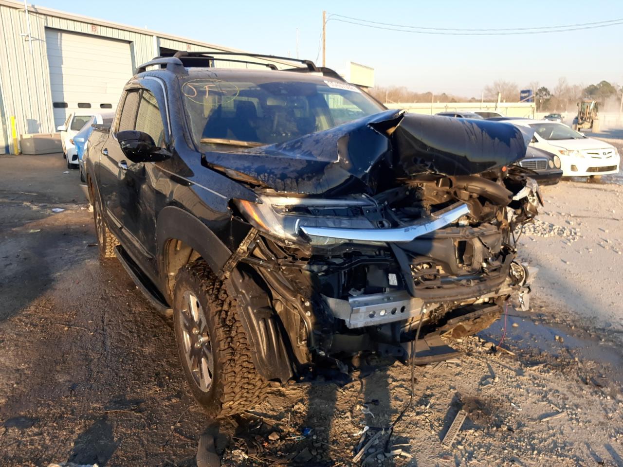HONDA RIDGELINE 2018 with VIN 5FPYK3F76JB010612 - Photo from auction