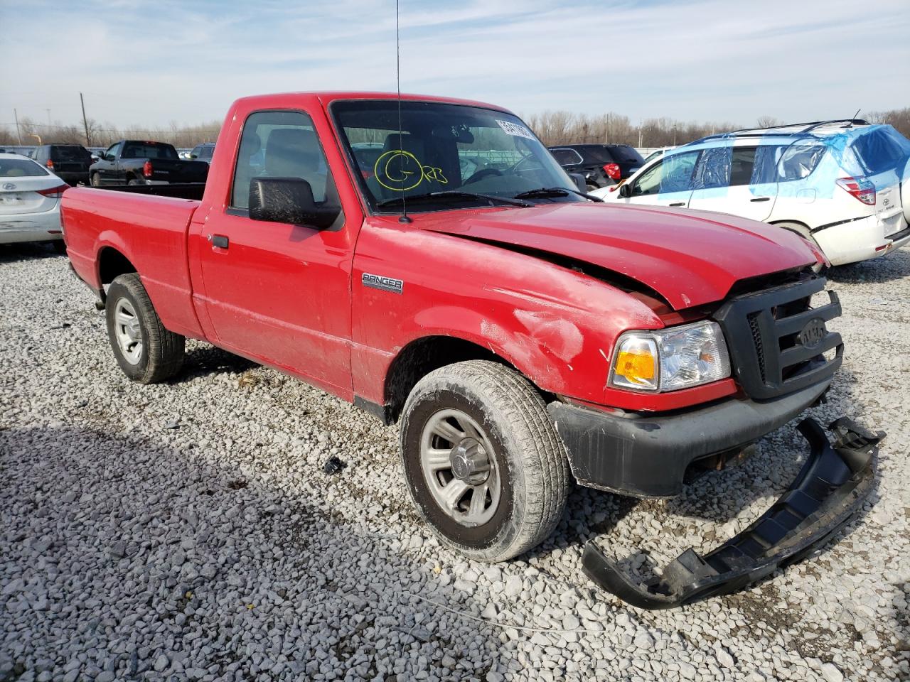 FORD RANGER 2011 with VIN 1FTKR1AD9BPA06606 - Photo from auction