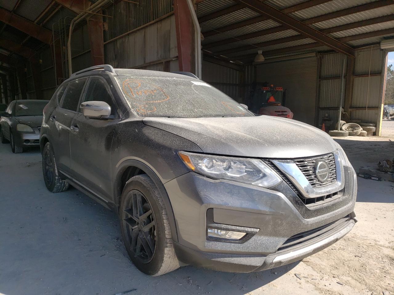 NISSAN ROGUE S 2019 with VIN 5N1AT2MT1KC841642 - Photo from auction