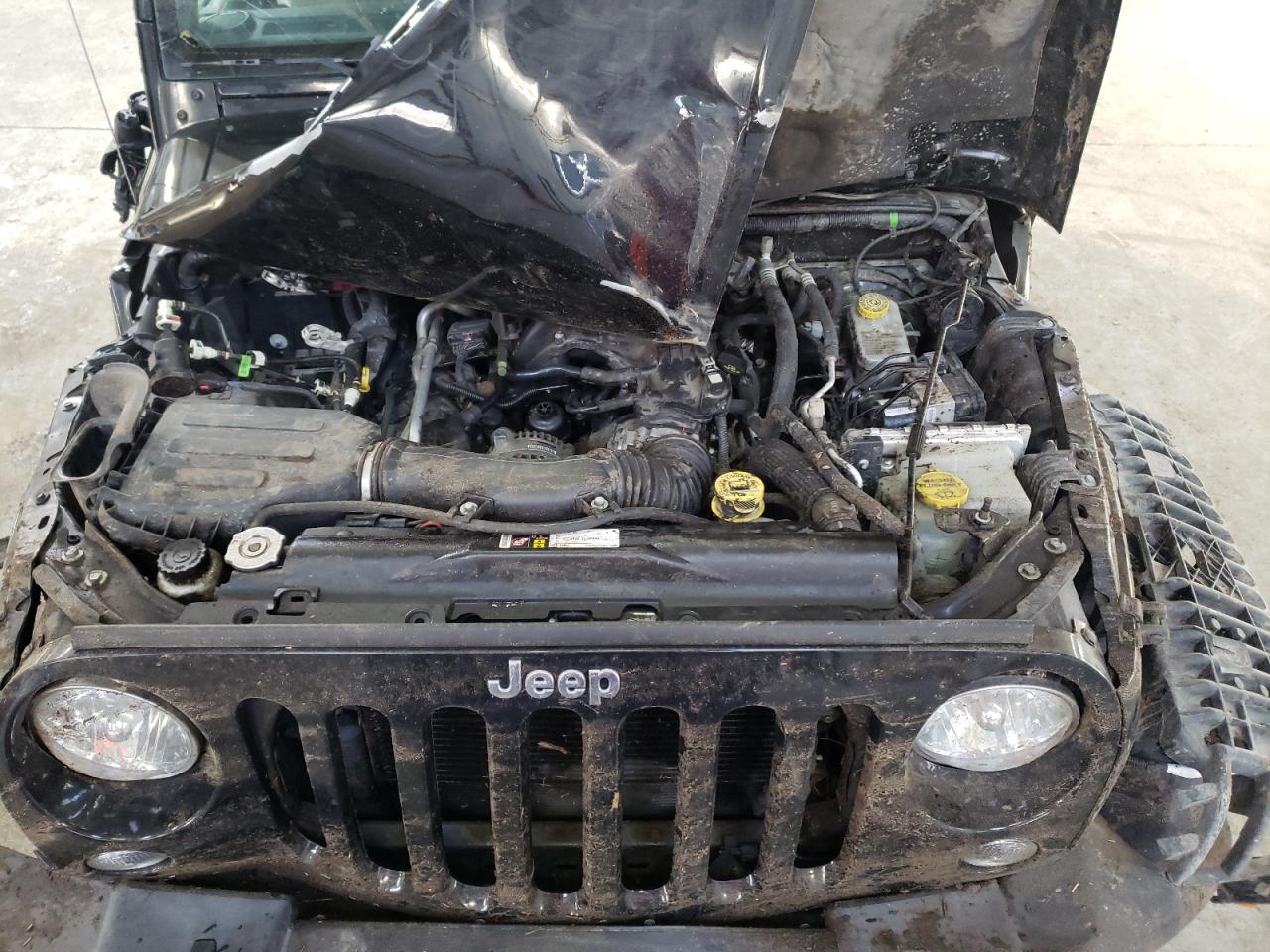 Photo 7 from auction – 2015 JEEP WRANGLER S with VIN 1C4AJWBGXFL705197
