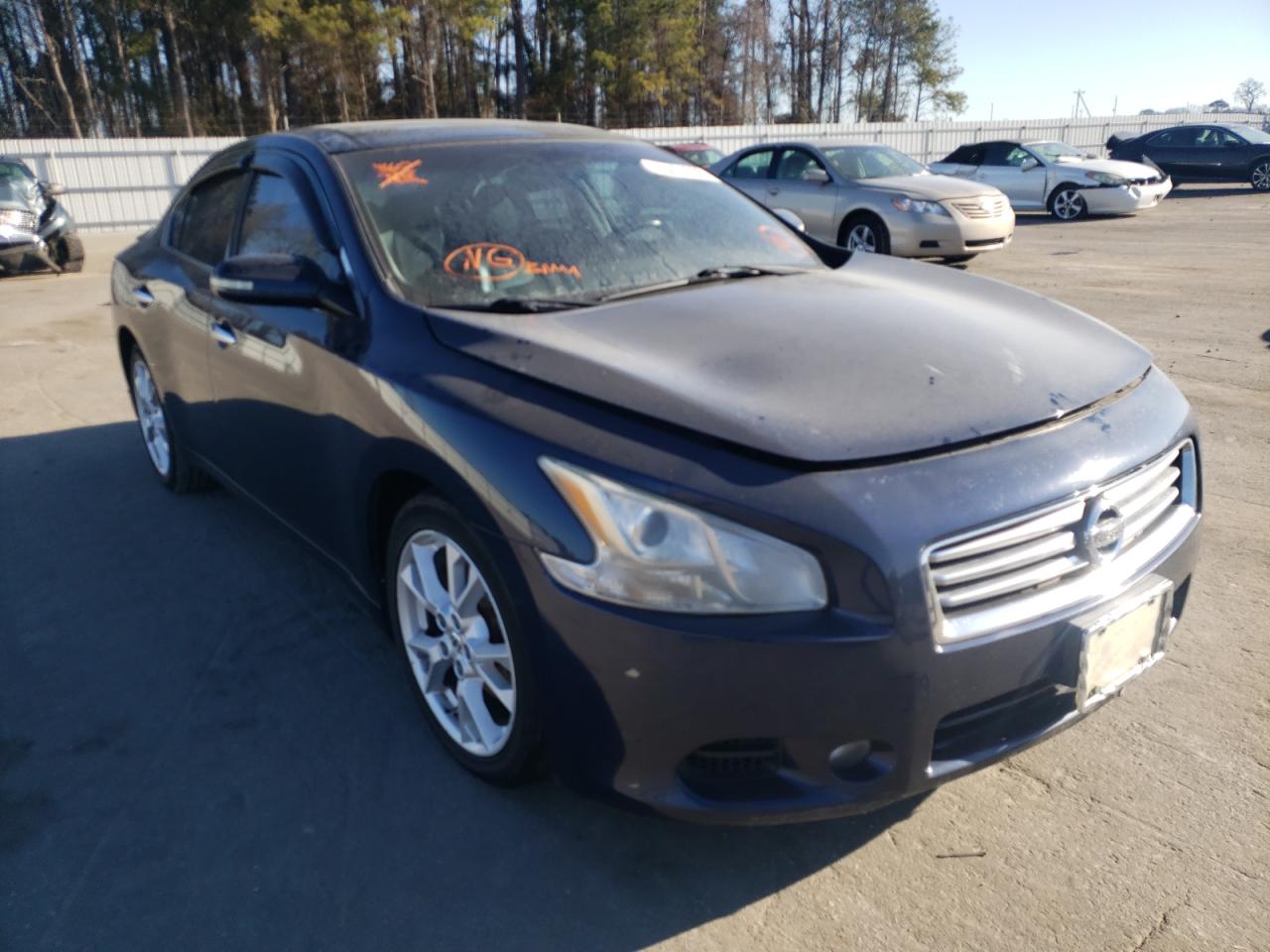 NISSAN MAXIMA S 2014 with VIN 1N4AA5AP7EC441999 - Photo from auction