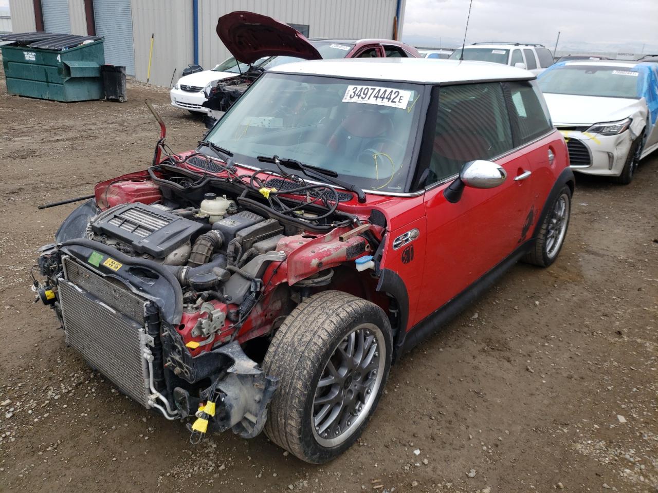 Photo 2 from auction – 2004 MINI COOPER S with VIN WMWRE33494TD86043