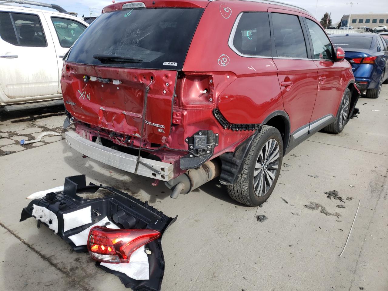 Photo 4 from auction – 2019 MITSUBISHI OUTLANDER with VIN JA4AZ3A35KZ041866