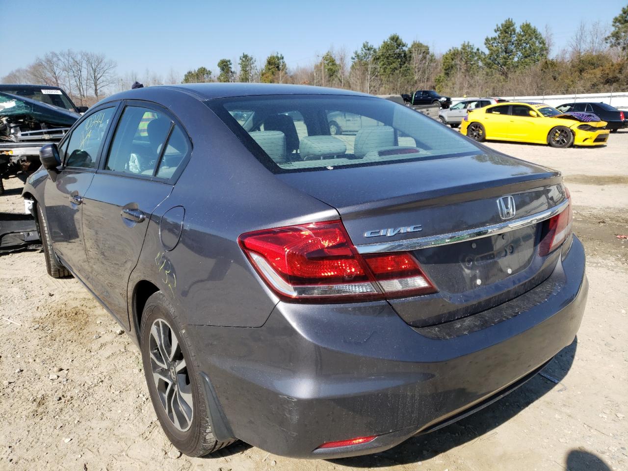 Photo 3 from auction – 2014 HONDA CIVIC EX with VIN 19XFB2F81EE005400