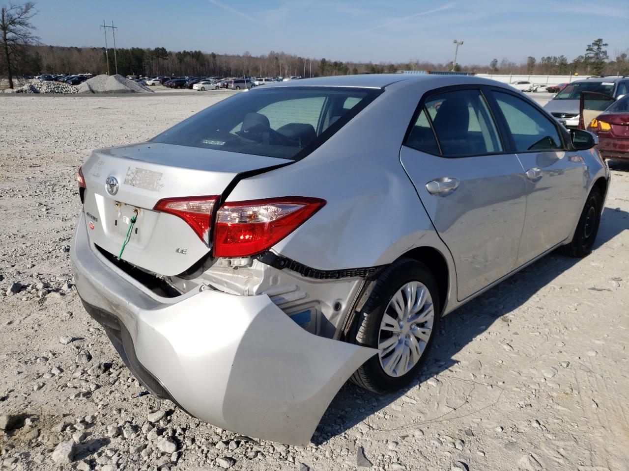 Photo 4 from auction – 2017 TOYOTA COROLLA L with VIN 5YFBURHE3HP701697