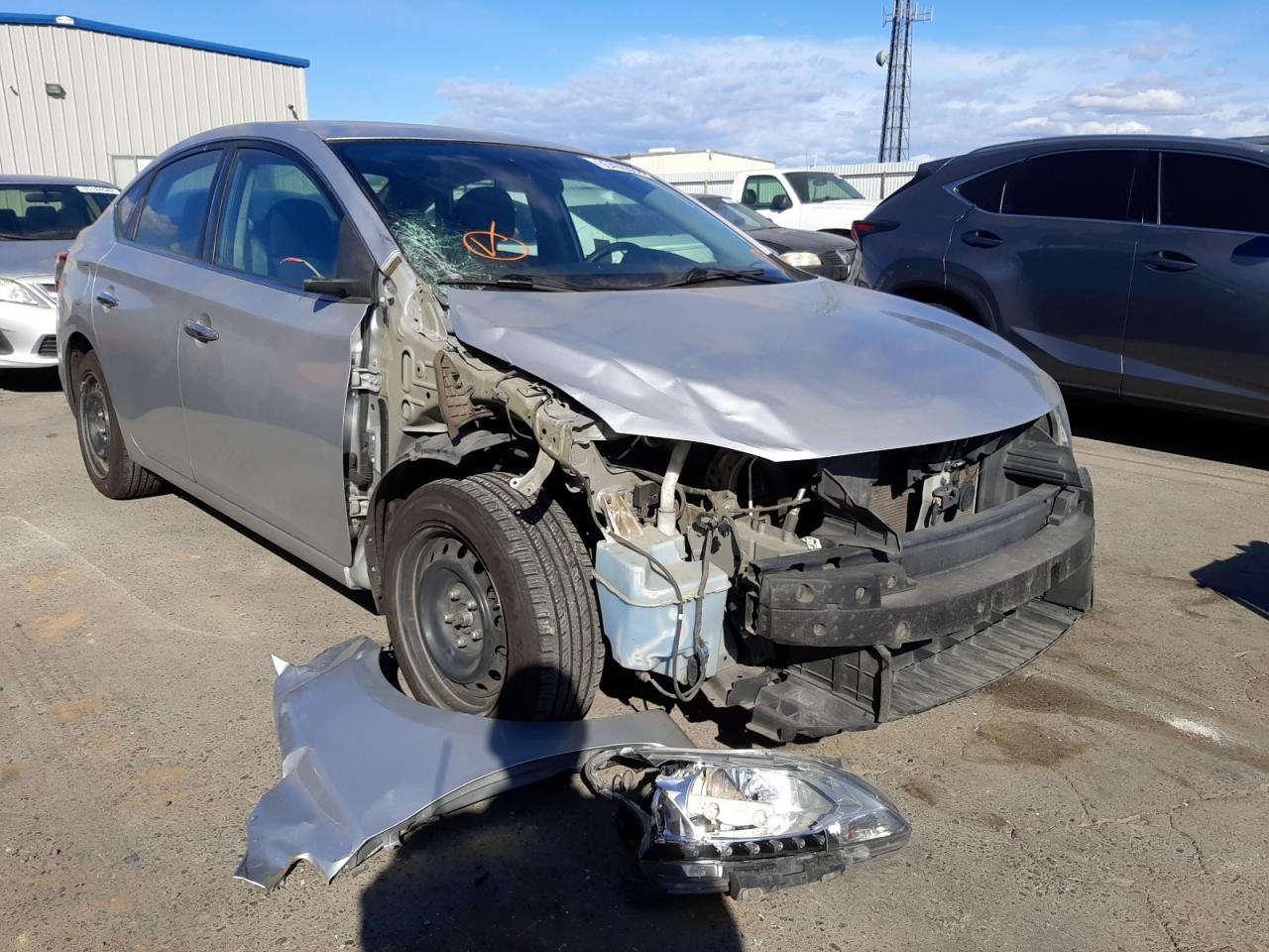 Photo 1 from auction – 2015 NISSAN SENTRA S with VIN 3N1AB7AP5FL656857