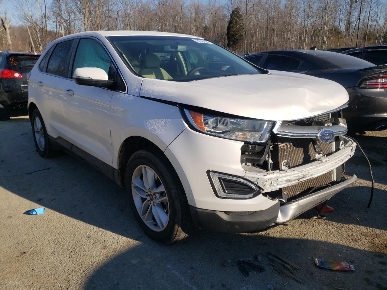 FORD EDGE SEL 2015 with VIN 2FMTK4J85FBC14892 - Photo from auction