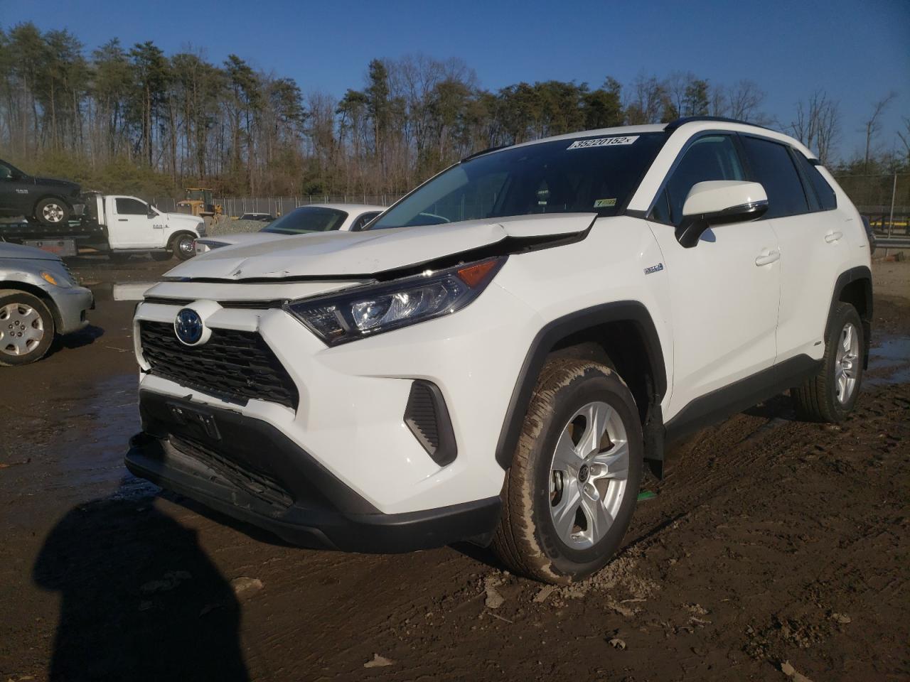 Photo 2 from auction – 2021 TOYOTA RAV4 LE with VIN 2T3MWRFV4MW121106