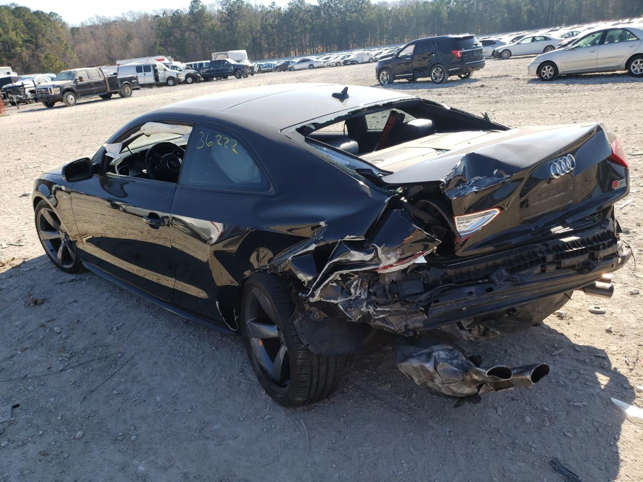 Photo 3 from auction – 2014 AUDI S5 PREMIUM with VIN WAUCGAFR4EA011862