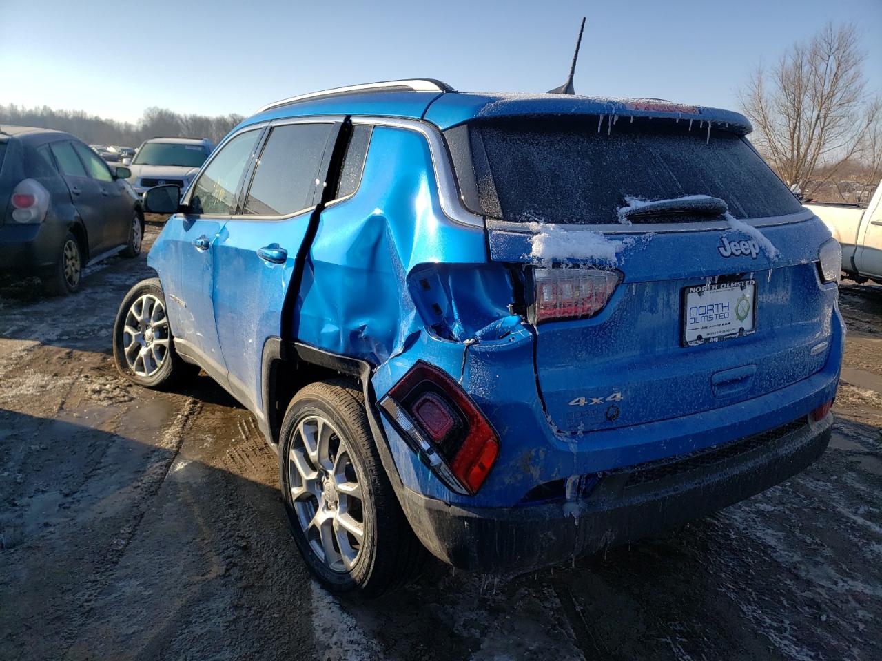 Photo 3 from auction – 2022 JEEP COMPASS AL with VIN 3C4NJDFB8NT126233