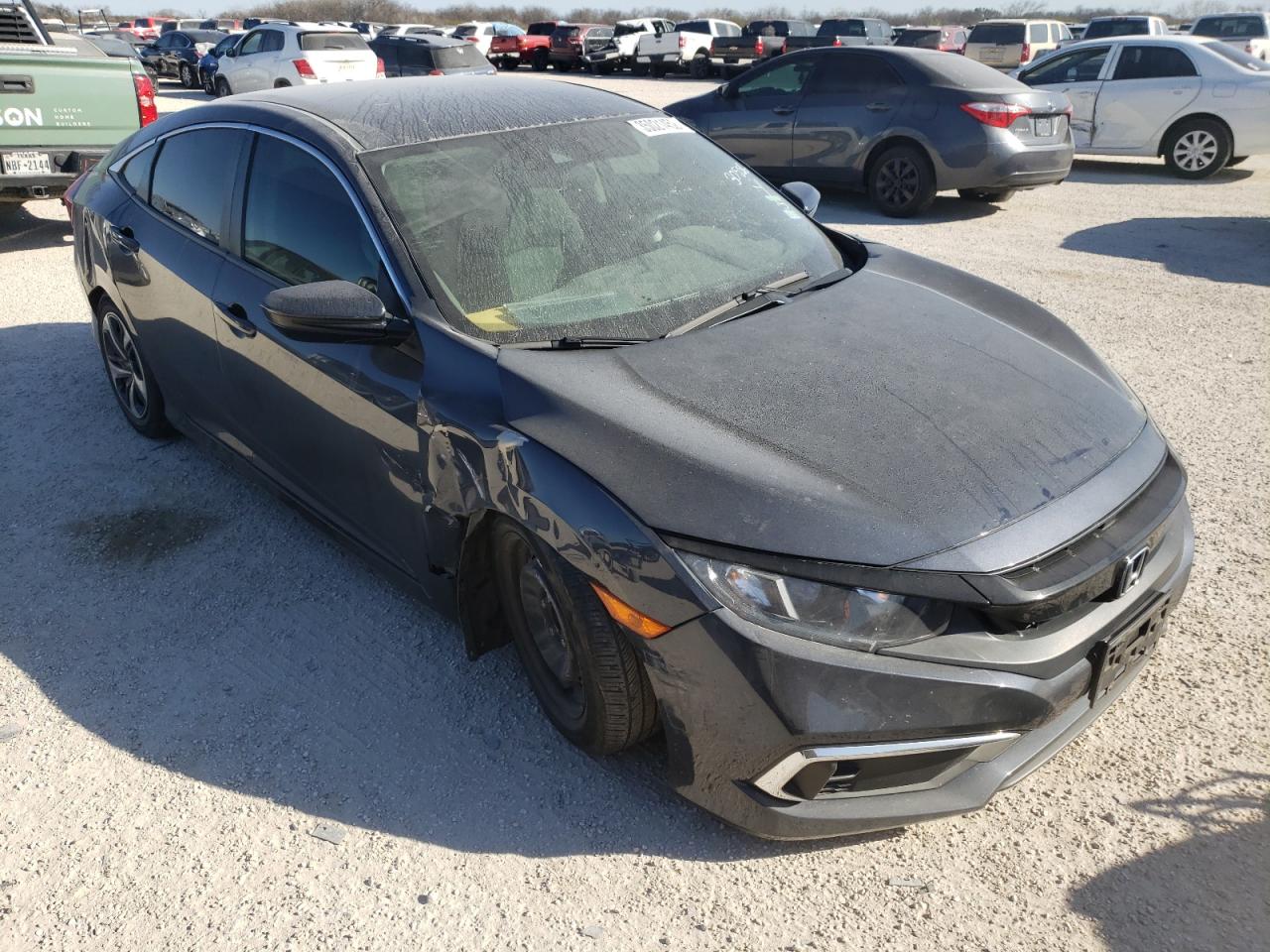 Photo 1 from auction – 2020 HONDA CIVIC LX with VIN 19XFC2F63LE003642
