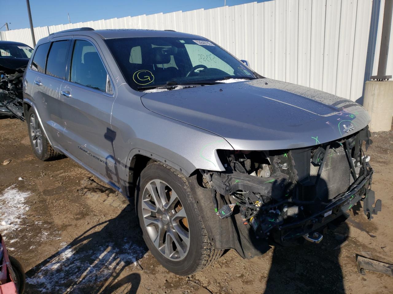 JEEP GRAND CHER 2017 with VIN 1C4RJFCG3HC844625 - Photo from auction
