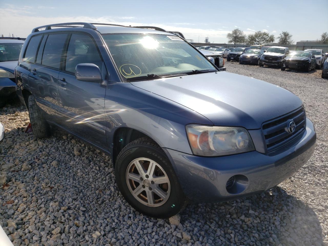 TOYOTA HIGHLANDER 2006 with VIN JTEGP21A360094408 - Photo from auction