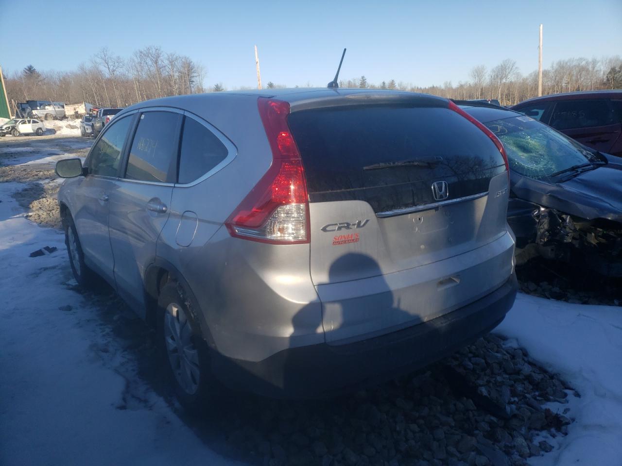 Photo 3 from auction – 2014 HONDA CR-V EX with VIN 5J6RM4H5XEL049077