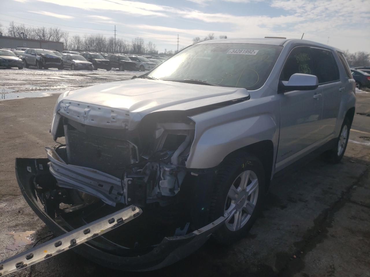 Photo 2 from auction – 2015 GMC TERRAIN SL with VIN 2GKFLVEK1F6115655