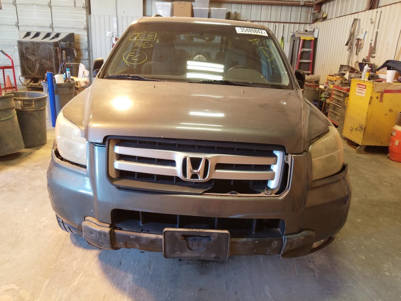 Photo 9 from auction – 2007 HONDA PILOT EX with VIN 5FNYF28467B001833