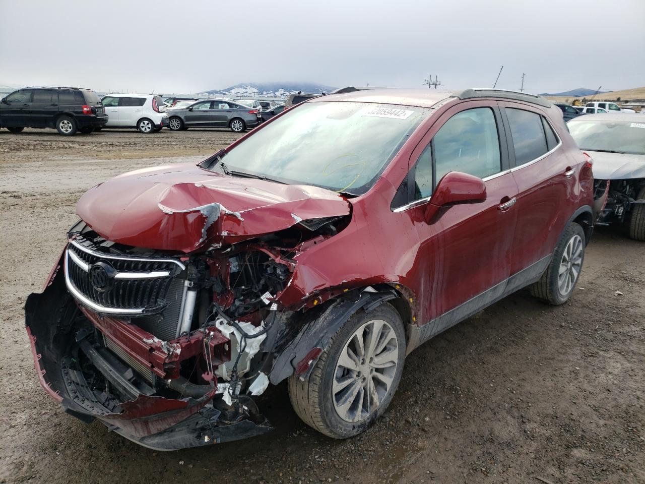 Photo 2 from auction – 2021 BUICK ENCORE PRE with VIN KL4CJESB0MB356541