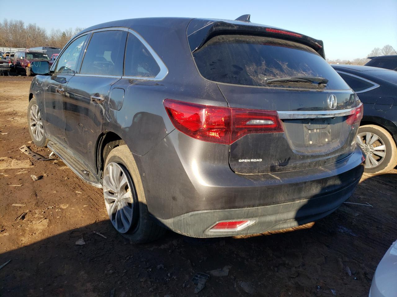 Photo 3 from auction – 2015 ACURA MDX TECHNO with VIN 5FRYD4H44FB001473
