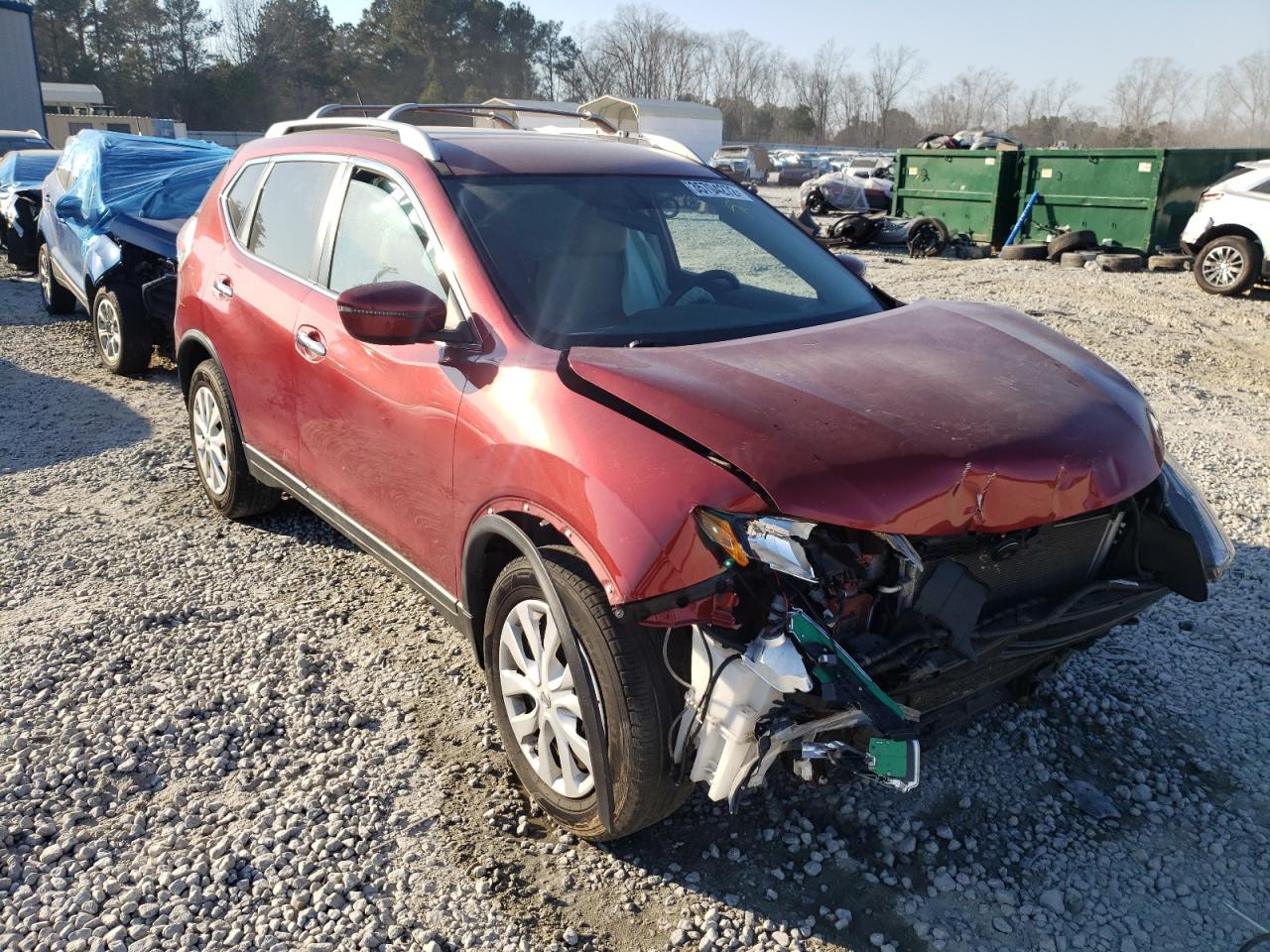 Photo 1 from auction – 2016 NISSAN ROGUE S with VIN 5N1AT2MTXGC832915