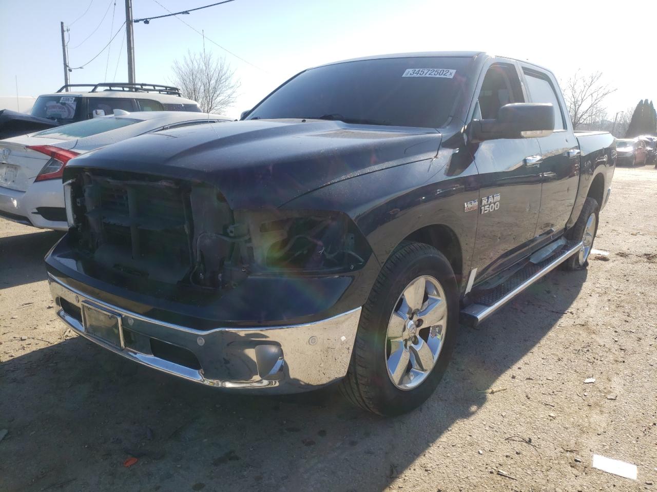 Photo 2 from auction – 2017 RAM 1500 SLT with VIN 1C6RR7LT6HS509383