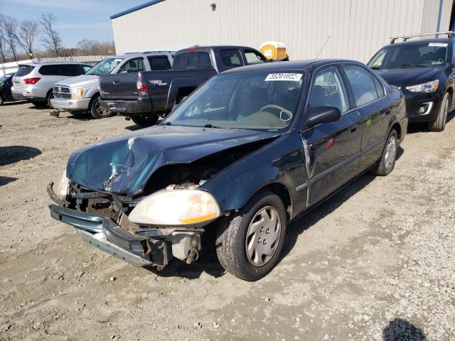 Photo 2 from auction – 1997 HONDA CIVIC with VIN JHMEJ6571VS035247