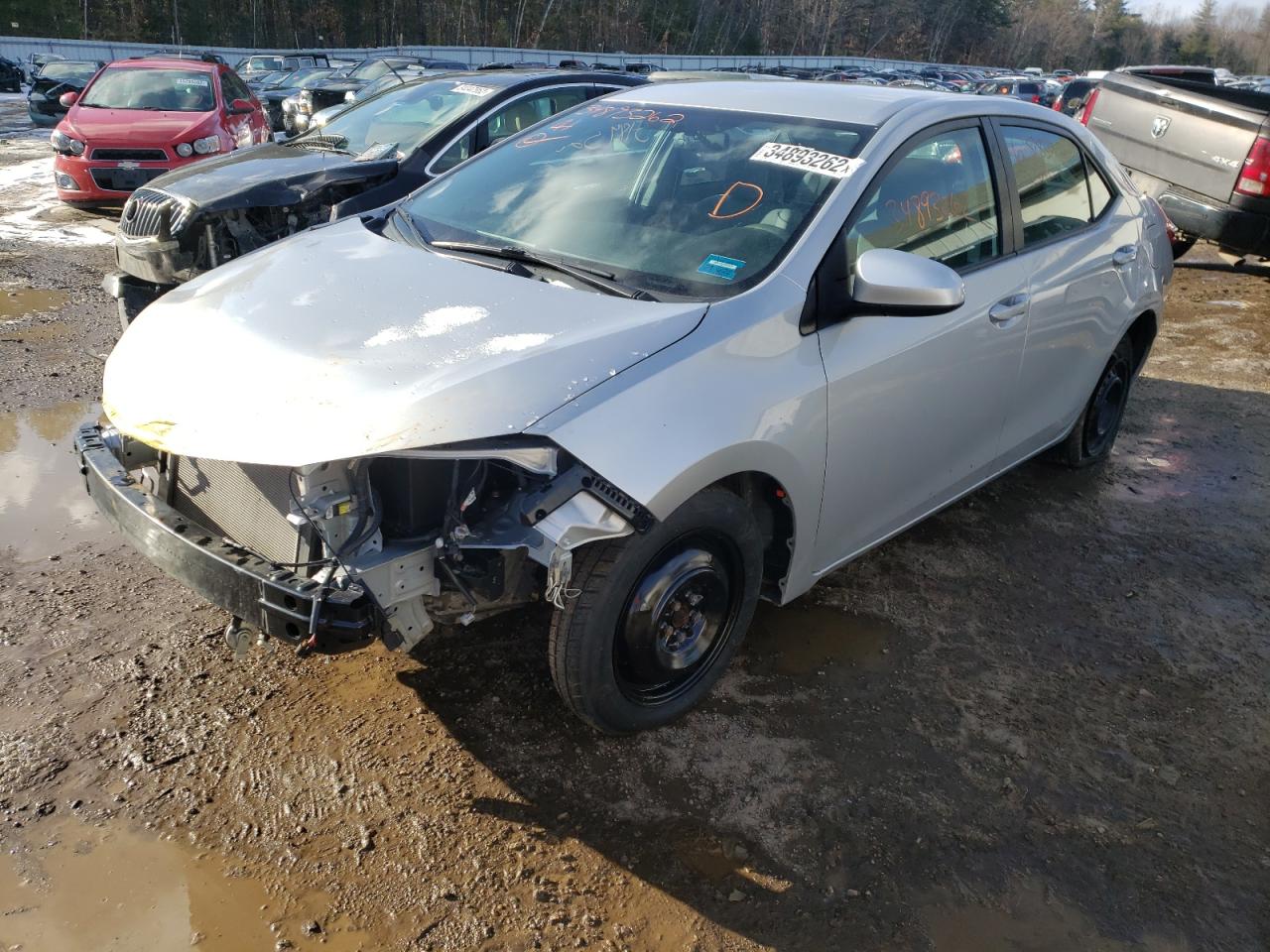 Photo 2 from auction – 2015 TOYOTA COROLLA L with VIN 2T1BURHE6FC479797