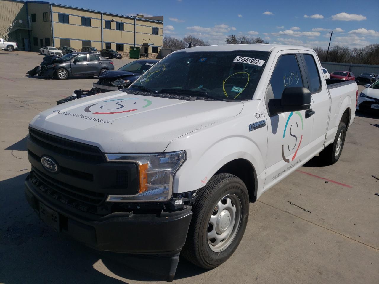 Photo 2 from auction – 2020 FORD F150 SUPER with VIN 1FTEX1CP5LKD31312
