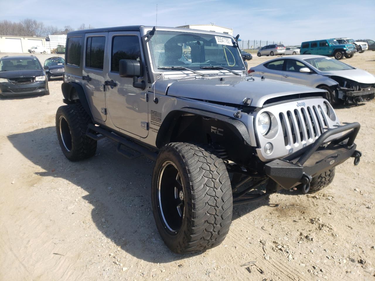 JEEP WRANGLER U 2017 with VIN 1C4BJWDG5HL663591 - Photo from auction
