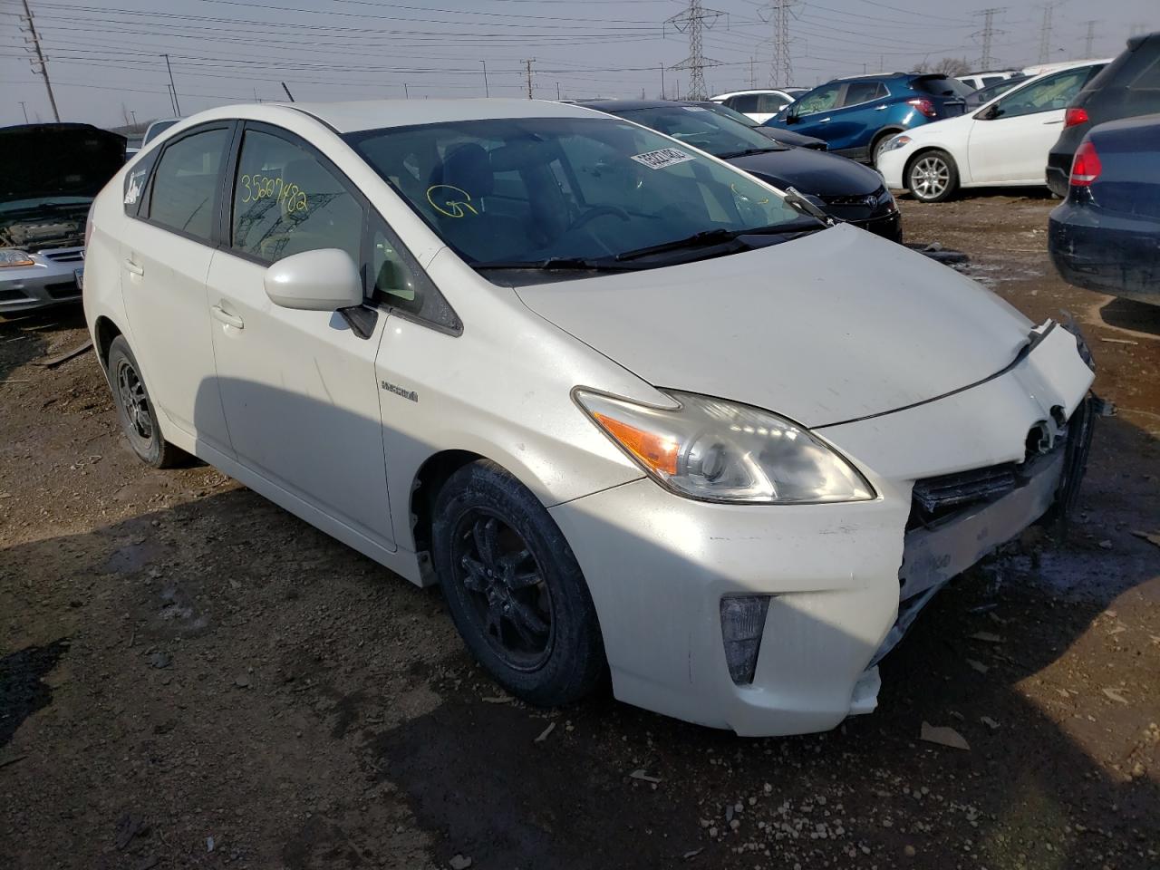 TOYOTA PRIUS 2012 с VIN JTDKN3DU5C1488028 - Фото с аукциона