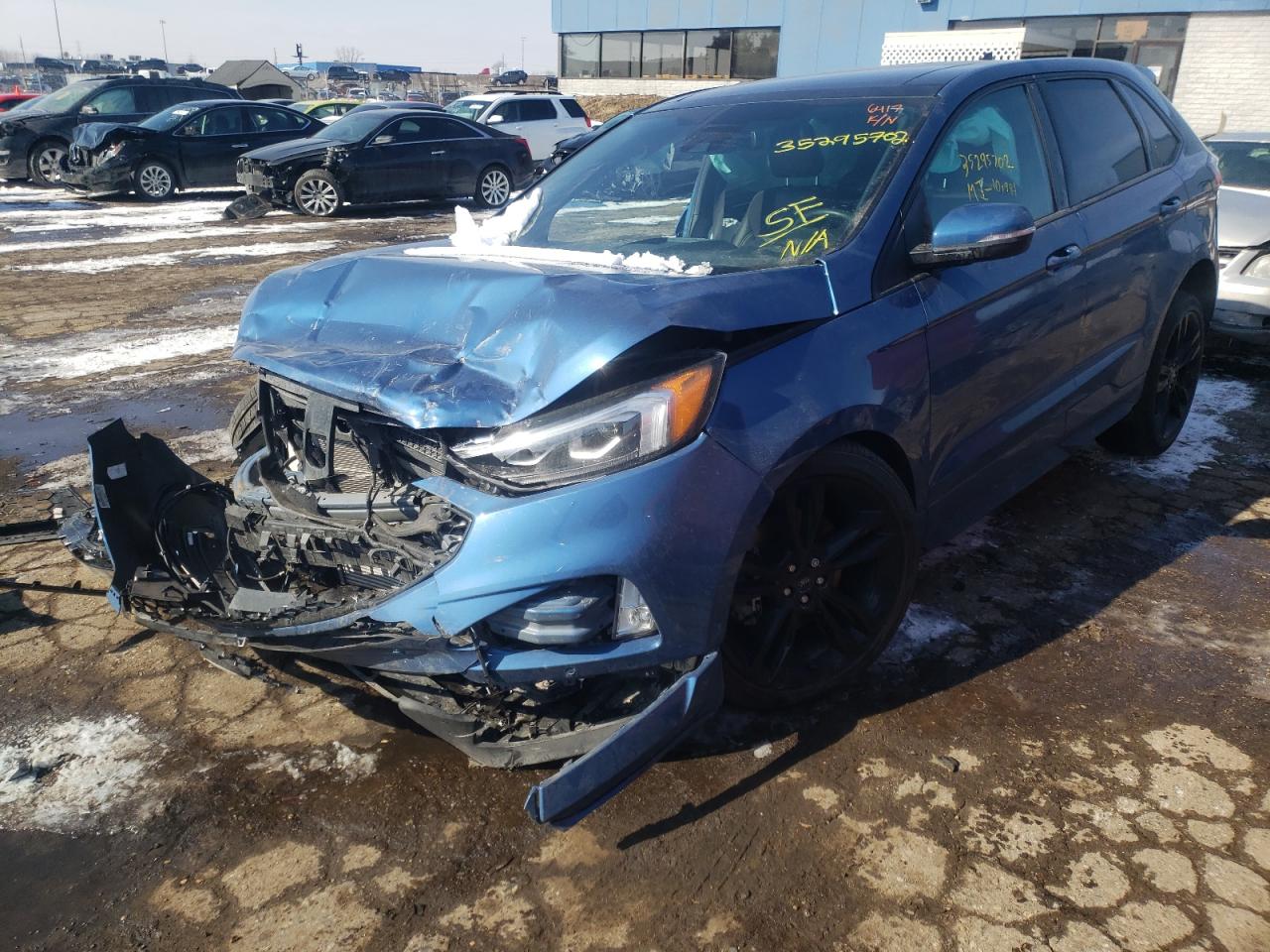 Photo 2 from auction – 2020 FORD EDGE ST with VIN 2FMPK4AP6LBB36417