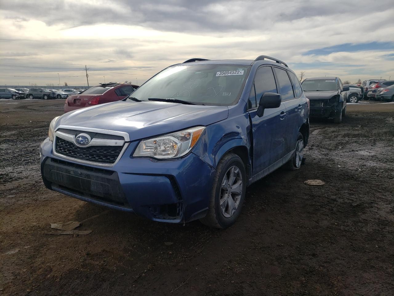 Photo 2 from auction – 2016 SUBARU FORESTER 2 with VIN JF2SJABC7GH434027