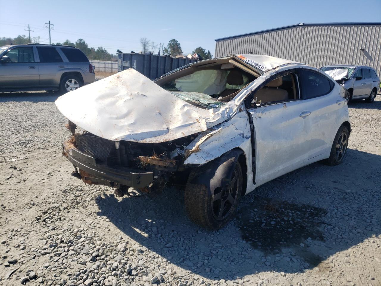 Photo 2 from auction – 2012 HYUNDAI ELANTRA GL with VIN 5NPDH4AE2CH124032