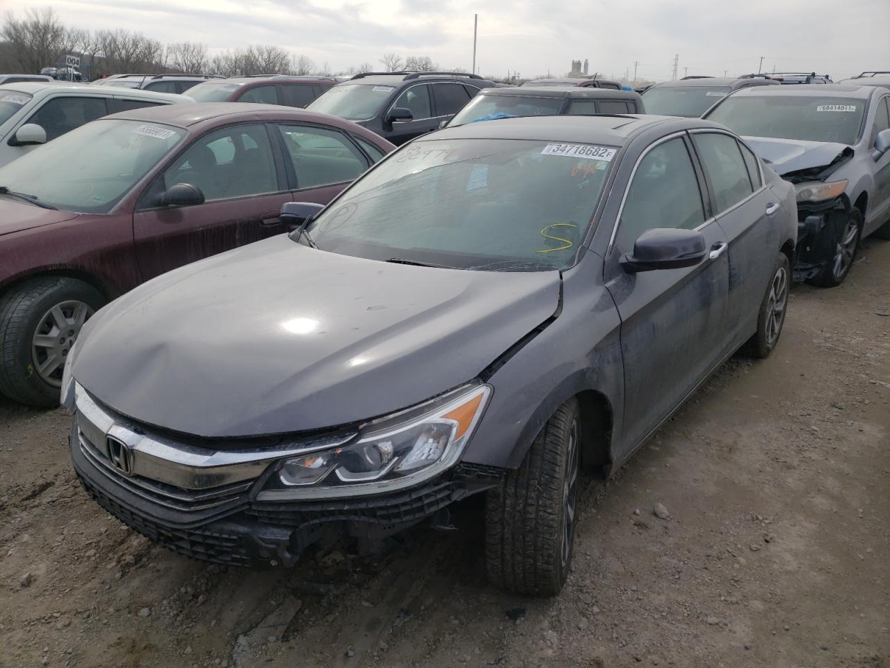 Photo 2 from auction – 2016 HONDA ACCORD EX with VIN 1HGCR2F09GA122979