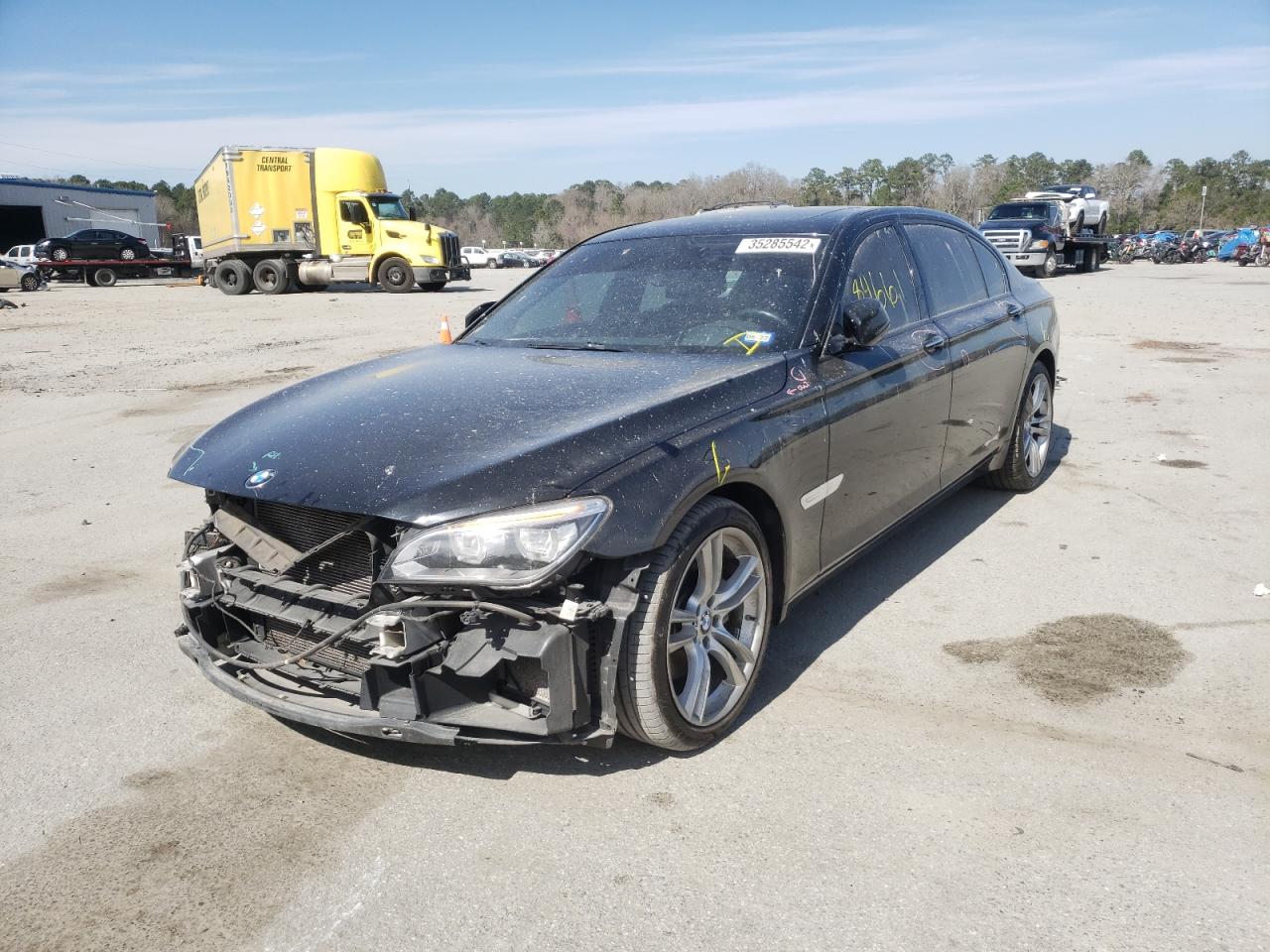 Photo 2 from auction – 2015 BMW 740 LI with VIN WBAYE4C58FD138807